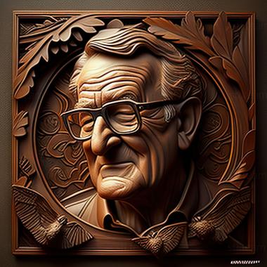 3D model Robin F Williams American artist (STL)